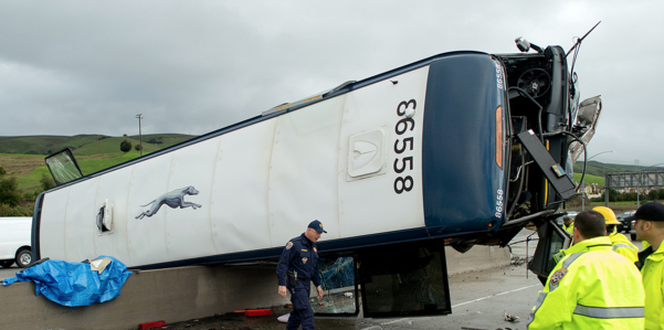 Greyhound Bus crash