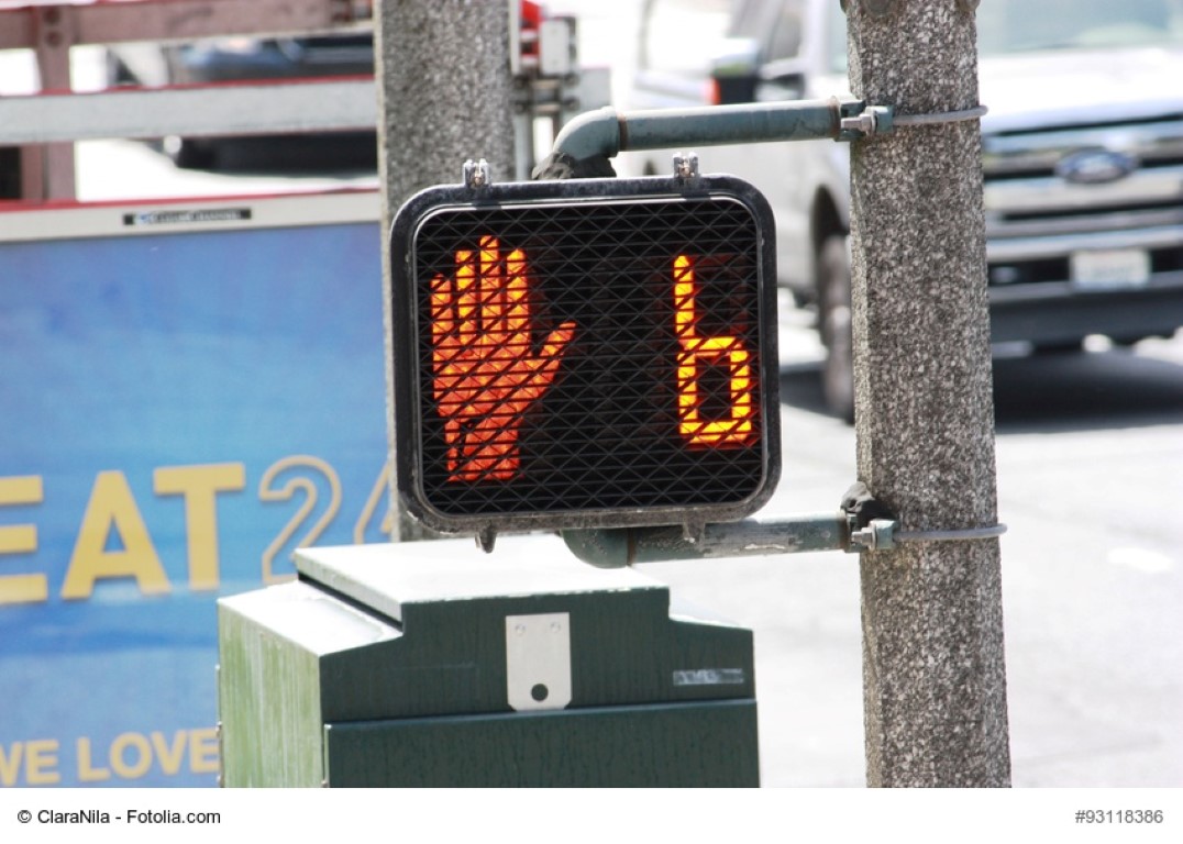 Go traffic light in San Francisco