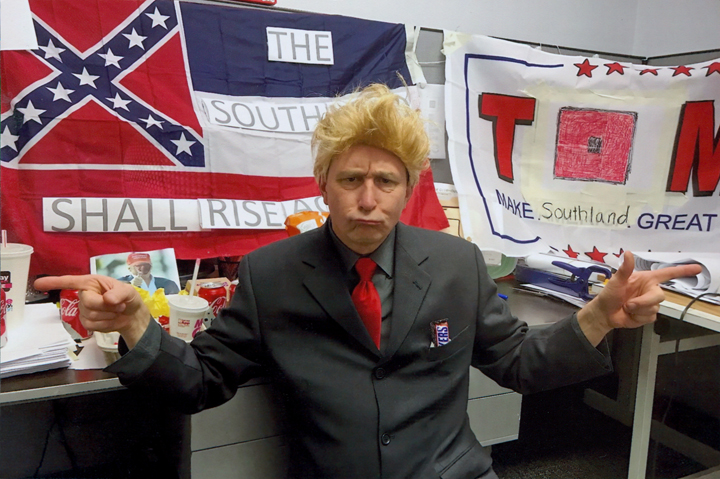 Kenneth Hayden as Trump